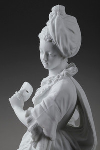 Figurine en porcelaine par Paul Duboy