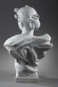 Oliver Sheppard, marble bust