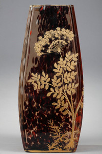 Vase Art nouveau cylindrique bombé
