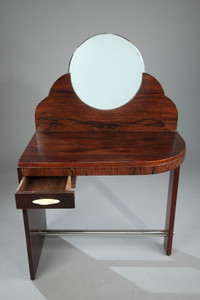 ART DECO DRESSING TABLE ATTRIBUTED TO MAISON DOMINIQUE