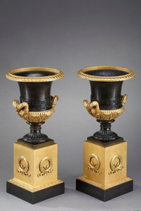 19th century bronze vase