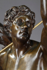 La pensée" statue by Émile Picault