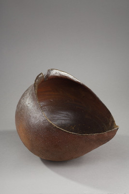 Grande vasque en poterie de Bizen Grande vasque en poterie de Bizen