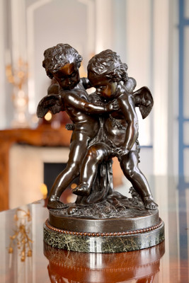 铜牌组“两份爱争夺一颗心”