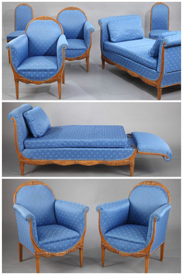 保罗·弗洛特（Paul Follot）的沙龙家具（1877-1941），epoque艺术品装饰