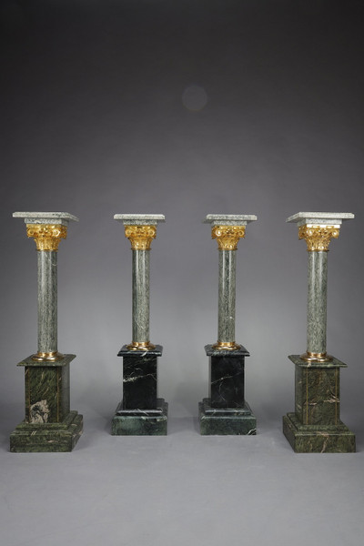 Vase á colonne en marbre - XIXe siècle - N.93435