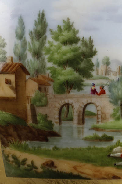 Золотая ручка ваза