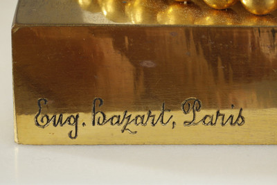 PAIR OF VERY LARGE BALUSTER CANDELABRA, SIGNED EUGÈNE HAZART