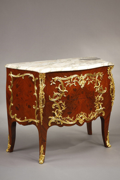 Marquetería de violeta y palisandro