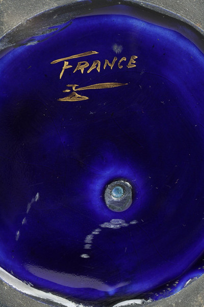 Ваза в стиле модерн, подписана Аш