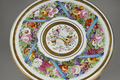 porcelain side table