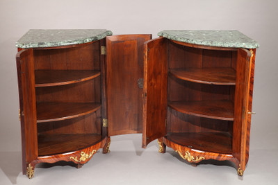 Antique corner buffet, 18th century
