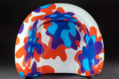 Fauteuil "Pop" designé par Ron Arad et peint à la main