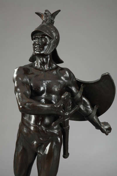 Bronze sculpture by Auguste de Wever