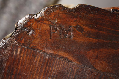 COMMODE REGENCE ESTAMPILLÉE P M , ATTRIBUÉE À PIERRE MOULIN