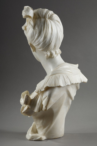 Мраморный бюст 19 -го века