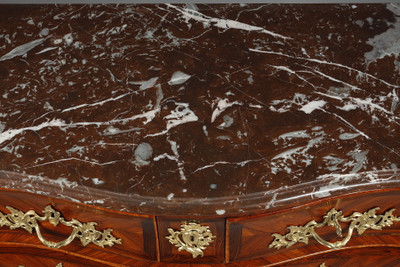 Commode XVIIIème estampillée Lapie