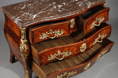 Commode XVIIIème estampillée Lapie
