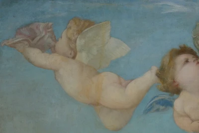 Oil on canvas signed Ernest Prunet, dating from 1880