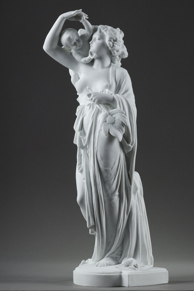 Neo-Baroque style sculptures