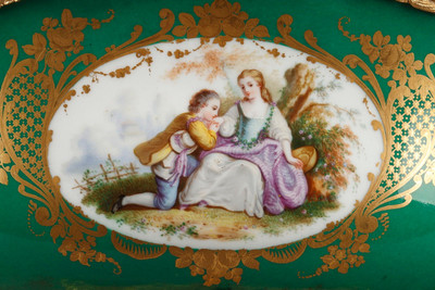 Plantador de porcelana