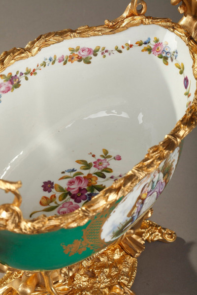 Plantador de porcelana