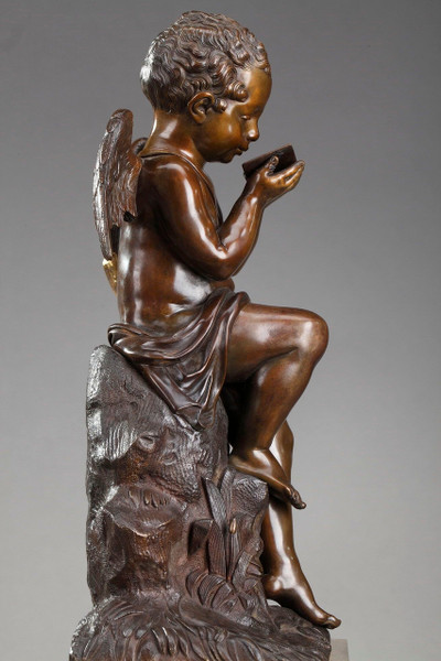 Ledure Bronze Clock by Charles X