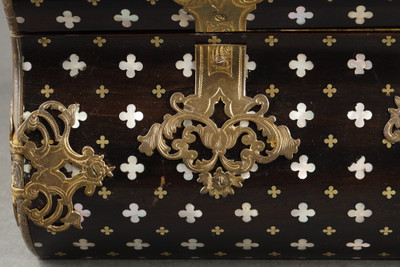 Von Alfonse Giroux Paris signierte Schachtel