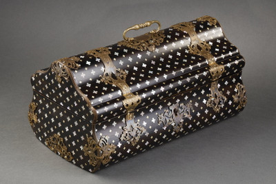 Von Alfonse Giroux Paris signierte Schachtel