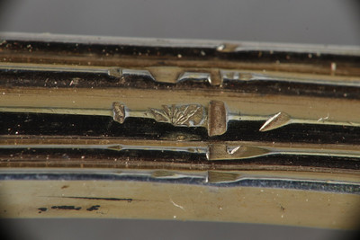 JAM DISH OR SUGAR BOWL IN CRYSTAL, SILVER AND VERMEIL