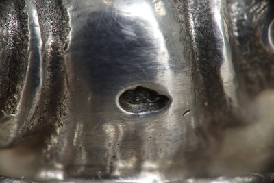 Marmeladenschale oder Zuckerdose aus Kristall, Silber und Vermeil