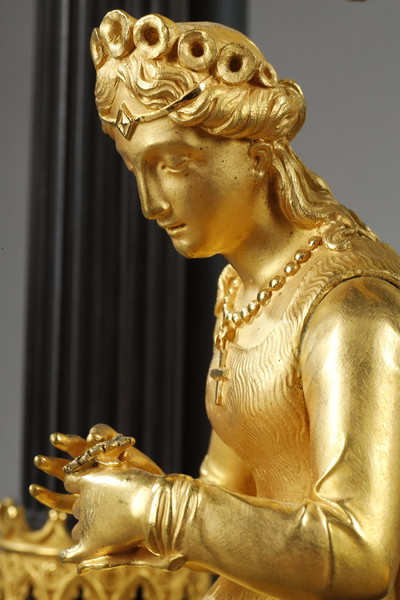 СОБОРНЫЕ ЧАСЫ В НЕОГОТИЧЕСКОМ СТИЛЕ, ПЕРИОД ЛУИ-ФИЛИППА