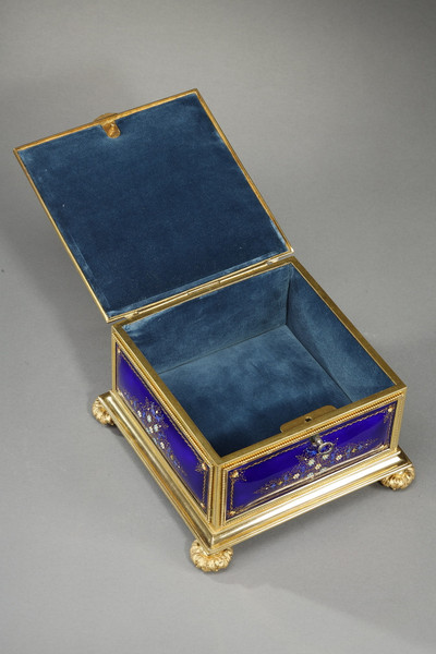 COFFRET EN ÉMAUX BRESSANS, NAPOLÉON III