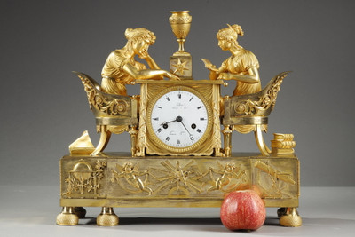 Empire Clock, The Astronomy Lesson, Early 19th Century