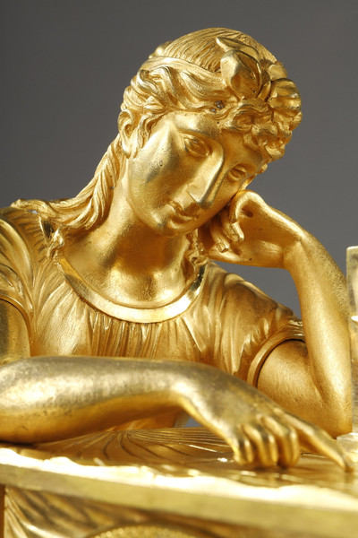 Orologio Impero, Lezione di Astronomia, Inizio XIX secolo