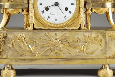 Часы «Имперские часы», «Урок астрономии», начало XIX века