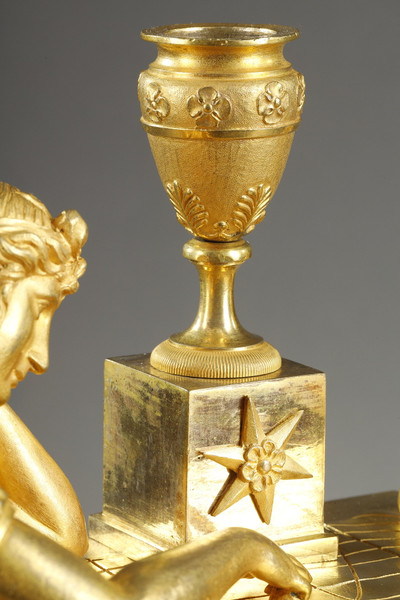 Orologio Impero, Lezione di Astronomia, Inizio XIX secolo