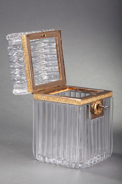 查理十世水晶镀金铜盒