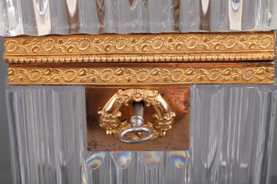 查理十世水晶镀金铜盒