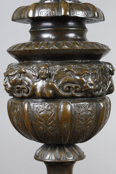 一对文艺复兴风格的兰德尔斯壁炉架