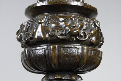 一对文艺复兴风格的兰德尔斯壁炉架