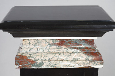 Paire de gaine en marbre