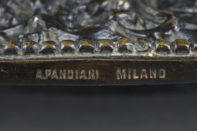 Renaissance-Bronzebecher von Antonio Pandiani, Mailand