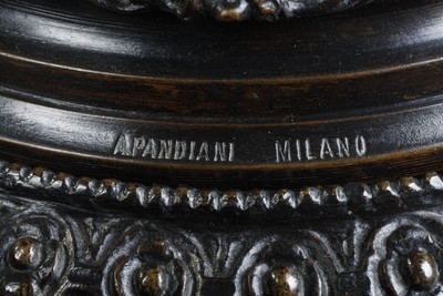 Renaissance-Bronzebecher von Antonio Pandiani, Mailand