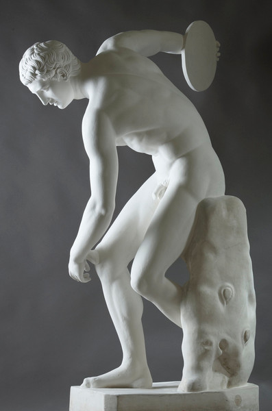 Statue du Discobole provenant des ateliers de moulage du Louvre