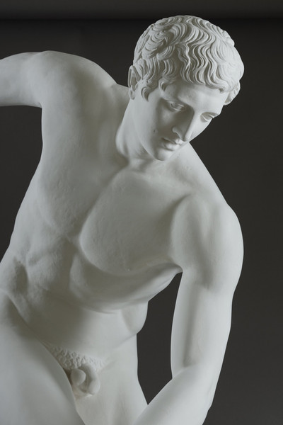 Sculpture classique daprès Myron, issue des ateliers du Louvre