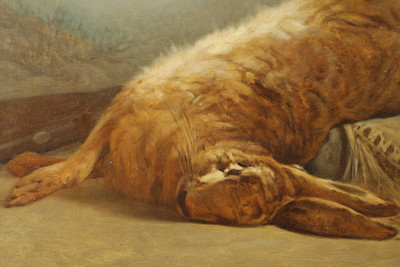 Paire de tableaux de gibier par un peintre marseillais