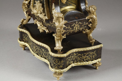 CARTÓN PEQUEÑO BOULLE MARQUETTY, PERIODO DE NAPOLEÓN III