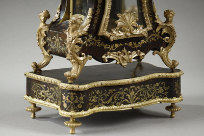 CARTÓN PEQUEÑO BOULLE MARQUETTY, PERIODO DE NAPOLEÓN III