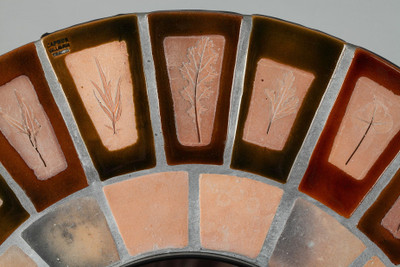 MIROIR ROND PAR ROGER CAPRON, VALLAURIS